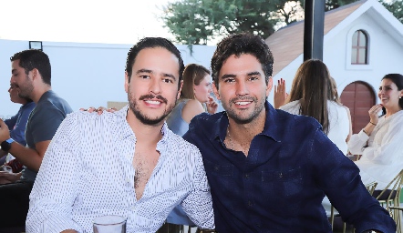  Luis Cabral y José Luis Leiva.