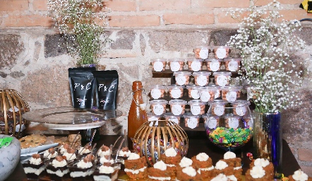  Mesa de dulces.