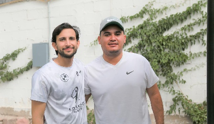  Roberto Puente y Carlos Castro.