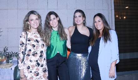  Priscila González, Andrea Fernández, Bárbara Berrones y Gloria Leal.
