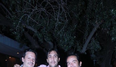  Oscar Ochoa, Horacio González y Diego Hernández.