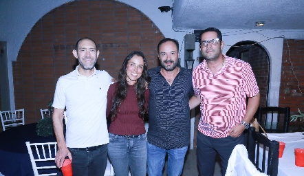  Emilio Estévez, María Mateos, Eduardo Ramos y Fernando Rojo.