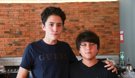  Sergio García y Emilio Horta.