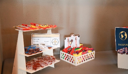  Mesa de dulces.