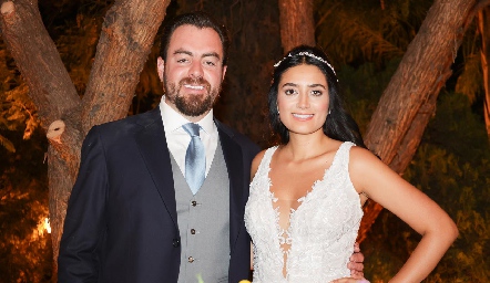  José Leos y Mariana García ya son esposos.