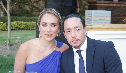  Carolina Silva y Eduardo Romo.