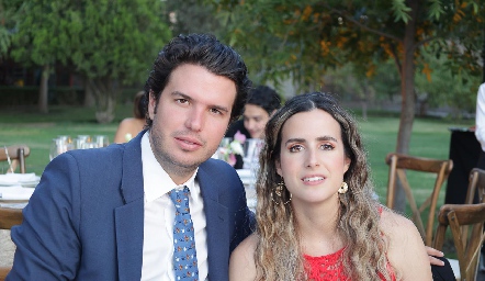  José Maurer y Paulina González.