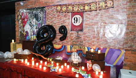  Decoración de Harry Potter.