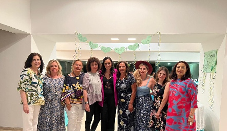  Lula Ramírez, Luz Elena Solana, Minerva Franco, Nohemí Torres, Cristina Meade, silvia Foyo, Norma Soriano y Laura Fonseca.