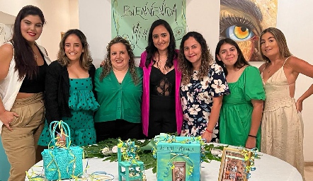  Moni Acebo, Isabela y Mariale Torres, Nohemí y Ana Torres, Paola Amilpa y Silvana Zendejas.