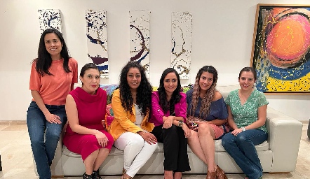  Pamela, Dulce, Susana, Nohemí, Aída y Cindy.