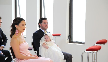  Gaby Díaz, Abraham Salgado y Roberta.