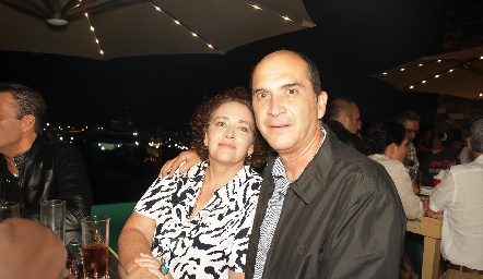  Claudia Serment y José Miguel González.