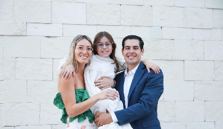  Marian Martínez, Andrea Coulon y Tito Fernández.