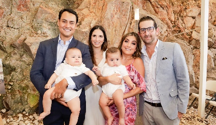  Ricardo Leos, Ricardo Leos, Marina Jourdain, Jerónimo Leos, Silvana Cendejas y Ricardo Nieto.