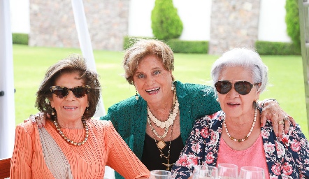  Guille Anaya de los Santos, Marcela Coulon y Ana María Escartín.