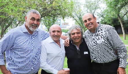  Felipe de Ávila, Carlos Rangel, David López y Fernando Pérez.