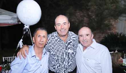  Oscar Palau, Fernando Pérez y Carlos Rangel.