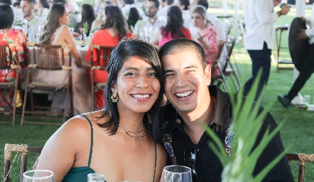 Mariet Soriano y Rodrigo López.