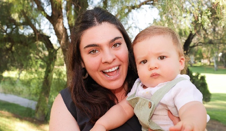  Catalina Esper con Franco.