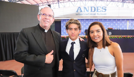  Gabriel del Valle, Diego Carreras y Lorena Torres.