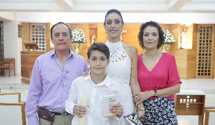  Hugo Morales, Juan Carlos Espinosa, Ruth Morales y Alicia Reynoso.