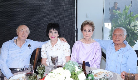  Francisco Artolózaga, Lucy Stahl, Ana María Minondo  y Manuel Toledo.
