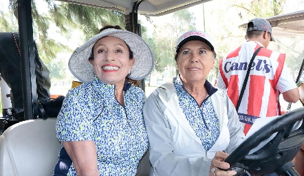  Carmen Magdaleno y Gloria Chávez.