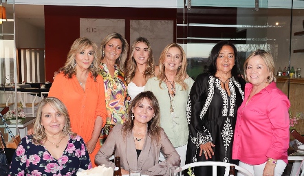  Cristina Córdova, Anyul Kury, Mayra Díaz de León, Lorenza Gutiérrez, Ana Campos, Ana Lu Medina, Luzma Navarro y Lety Medina.