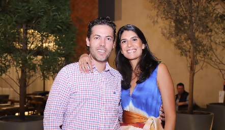  Paco Dauajare y Adriana Torres.