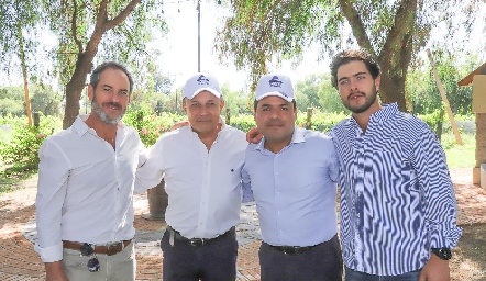  Jordi Abella, Fernando Díaz de León, Mario Rojas y Jordi Abella.