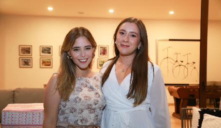 Ingrid de Luna y Sofía Loperena.