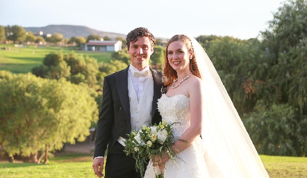  Diego Martí y Mary Burns ya son esposos.