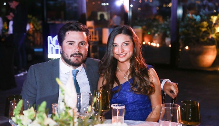  Rodrigo Galán y Patricia Cervantes.