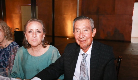  Delia Cardona y Enrique de la Rosa.