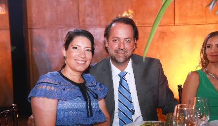  Ana Sofía Martí y Bernardo Becerra.