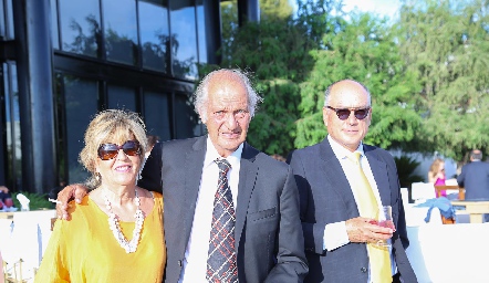  Pilar Peña, José María Ocaña y Fabián Herrera.