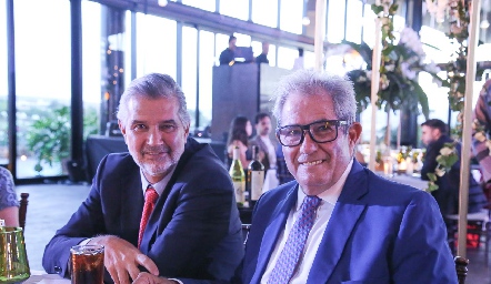  José Luis Leiva y Alfonso Galán.
