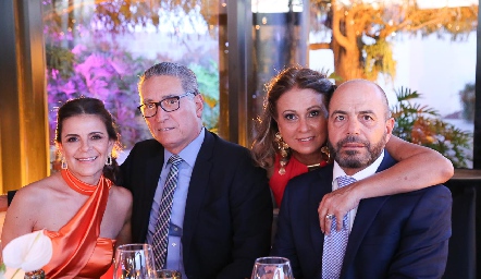  Patricia Silos, Salvador de la Maza, Maru Martínez y Jeppo Mahbub.
