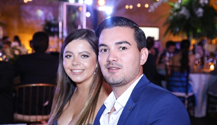  Carlos Ibáñez y Claudia Garza.