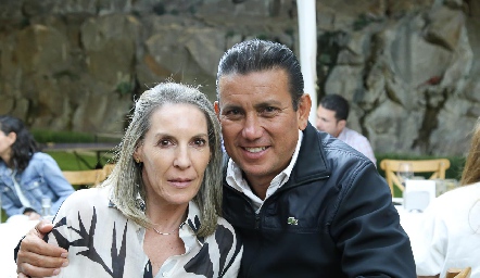  Elena Sampere y David Rosas.