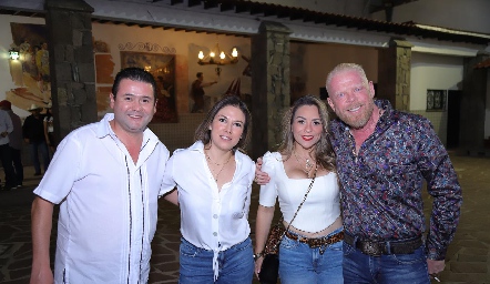  Filiberto Cuello, Sandra Martínez, Gilda Acosta y Víctor Rosas.
