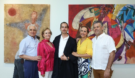 Octaviano Gómez, Yolanda Gómez, Rodrigo González, Yolanda González y Ernesto Sánchez.