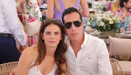  Fernanda Zárate y Sergio García.