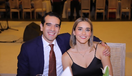  Sebastián y Pamela Rubio.