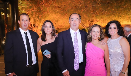  Rodolfo Oliva, Ana Isabel Pérez, Fernando López, Daniela Coulon y Marcela del Peral.