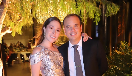  Lorena de la Parra y Ernesto Aguilera.