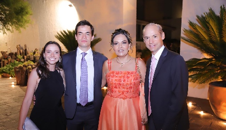  Regina Meade, José María González, Kikis Fernández y Luis González.