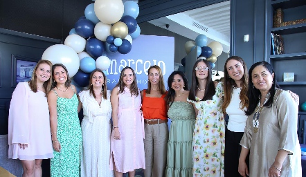  Valeria Rocha, Adriana Rodríguez, Carla Rocha, María José Ramírez, Maritza Rocha, Elisabeth Ramírez, Sofía Villalobos, Sara Motilla y Patricia Gallardo.