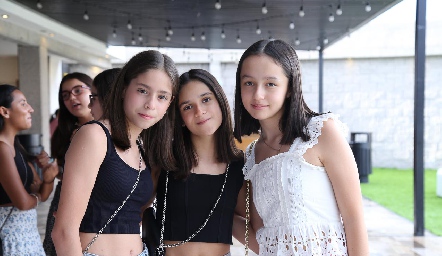  Mónica Gonzales, Fernanda Ramos y Andrea Morales.